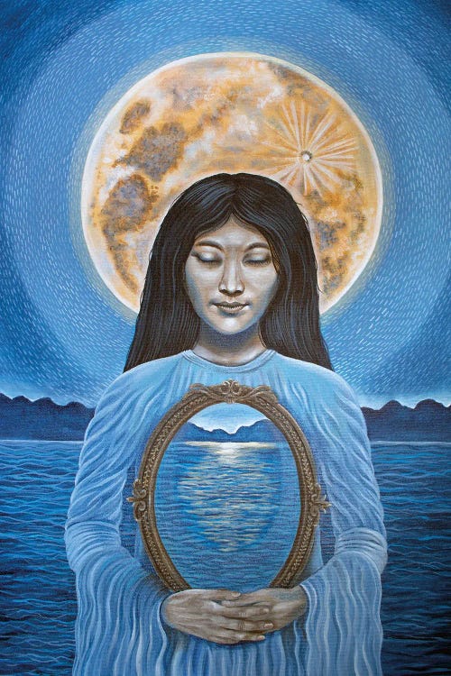 Sacred Mirror by Verena Wild wall art