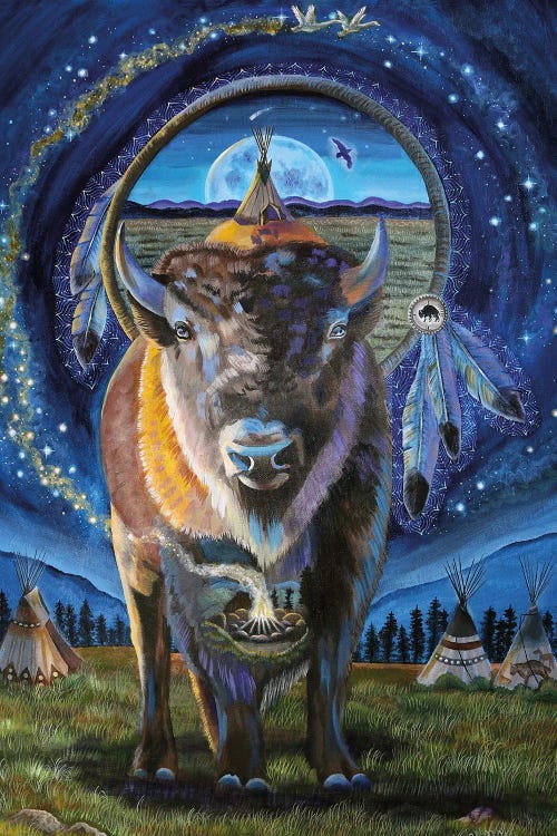 Keeper Of The Plains by Verena Wild wall art
