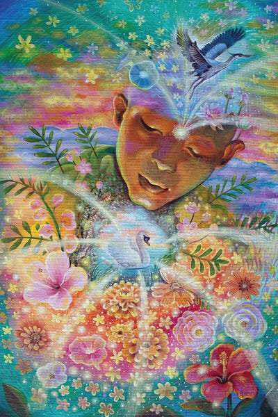 Metta by Verena Wild framed wall art