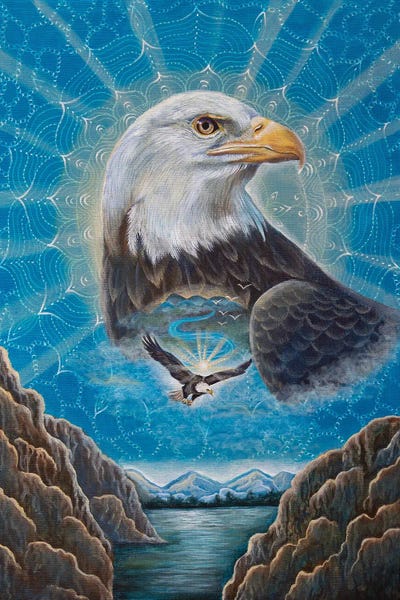 American Décor: Bald Eagle Medicine by Verena Wild