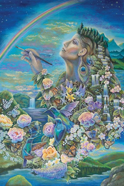 Surreal Bodyscapes: Colors Of The Wind by Verena Wild