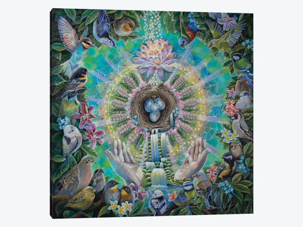 Divine Sanctuary by Verena Wild 1-piece Canvas Art