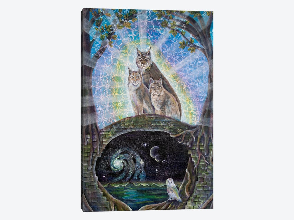 Gatekeepers Of The Mystery by Verena Wild 1-piece Canvas Print