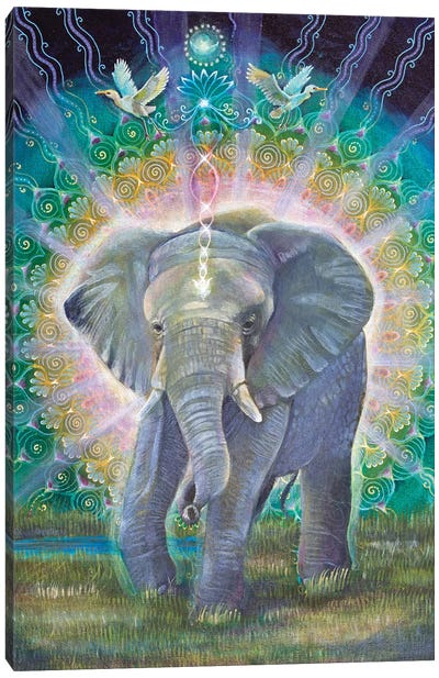 Great Compassion Canvas Art Print - Mandala Art