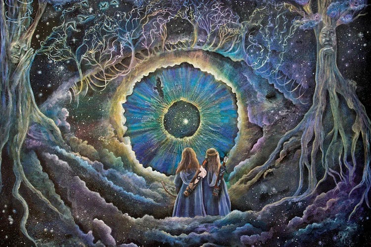 Looking At The Mystery by Verena Wild wall art