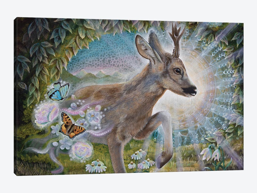 Messenger Of Spring by Verena Wild 1-piece Canvas Artwork