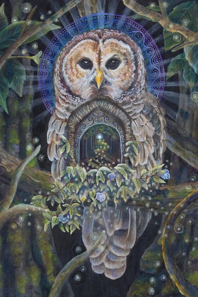 Path Of Silence by Verena Wild metal wall art