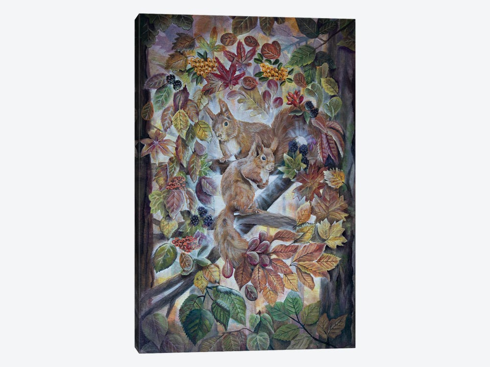 The Smell Of Autumn Leaves by Verena Wild 1-piece Canvas Artwork