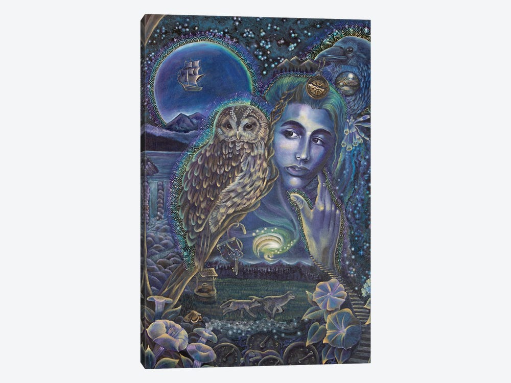 Whisper Of The Night by Verena Wild 1-piece Canvas Artwork
