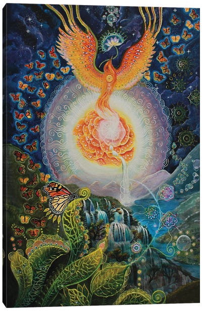 Landscape Of The Soul Canvas Art Print - Mandala Art
