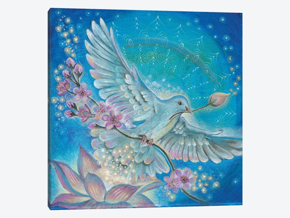 Messenger Of Peace by Verena Wild 1-piece Canvas Art Print