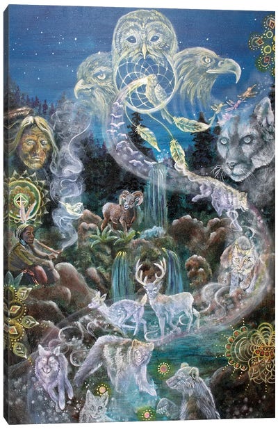 Journey Within Canvas Art Print - Dreamcatchers