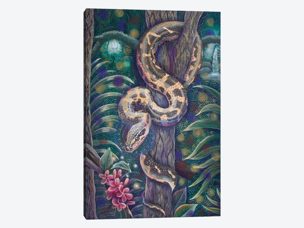Snake Medicine by Verena Wild 1-piece Canvas Wall Art
