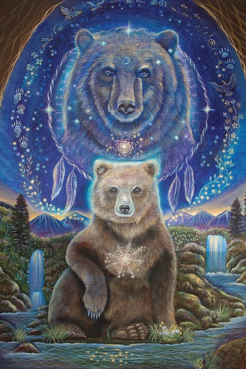 Keeper Of The Dreamtime by Verena Wild wall art