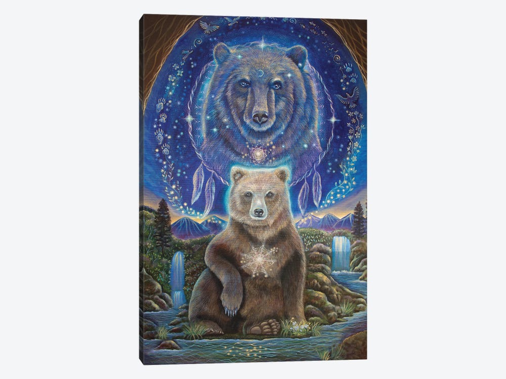 Keeper Of The Dreamtime by Verena Wild 1-piece Canvas Art Print