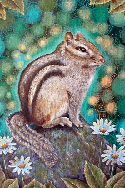 Daisies: Chipmunk by Verena Wild