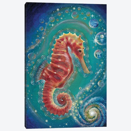 Ocean Mystery Canvas Print #VRW7} by Verena Wild Canvas Art Print