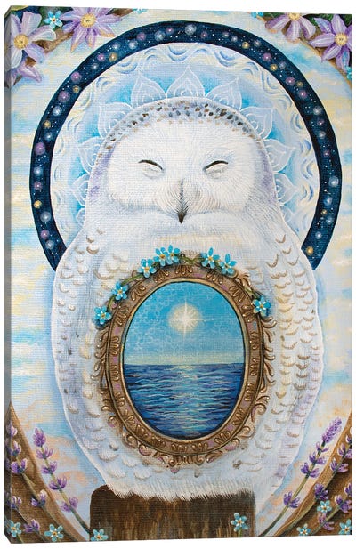 Tranquility Canvas Art Print - Mandala Art