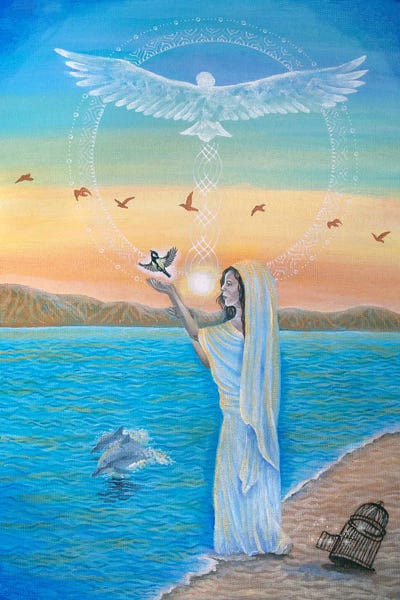 Dolphins: Whispers On The Breeze by Verena Wild