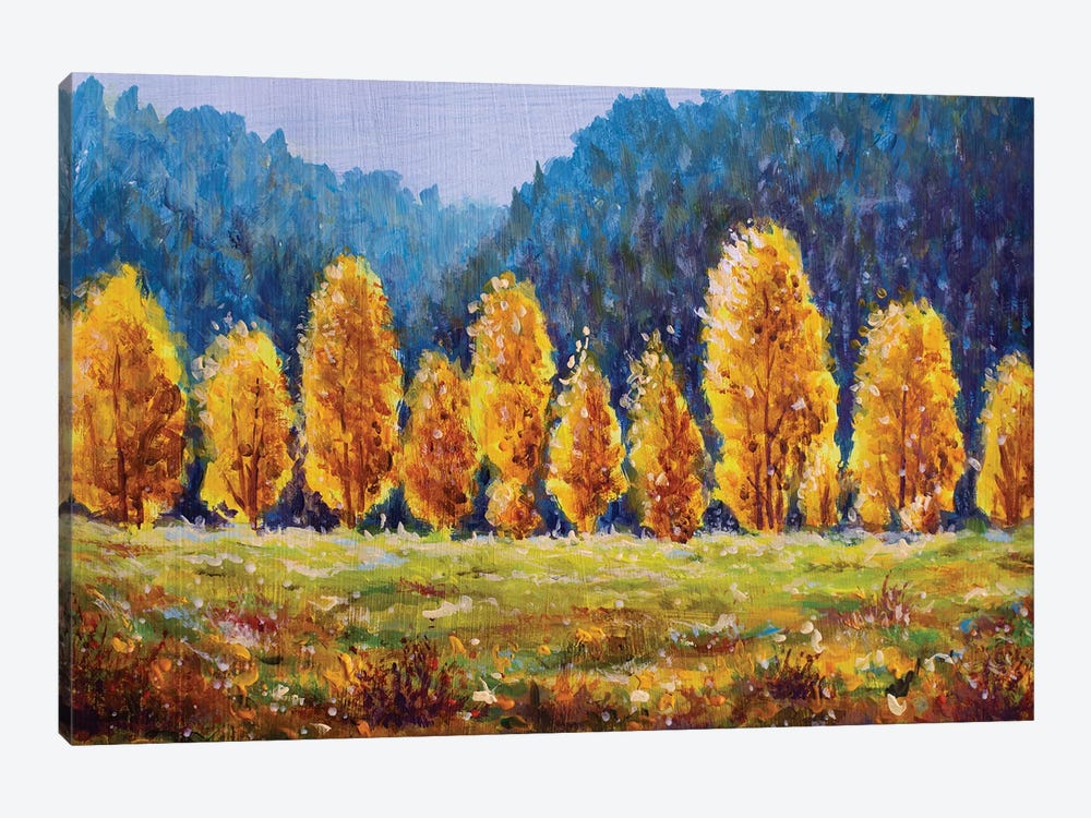 Autumn Harmony by Valery Rybakow 1-piece Canvas Art