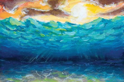 Underwater by Valery Rybakow canvas print