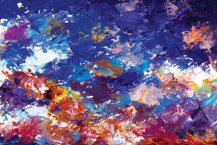 Universe Filled Stars by Valery Rybakow wall art