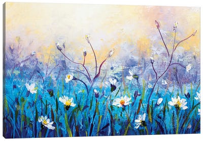 Wildflowers From Dream Canvas Art Print - Artists Like Van Gogh