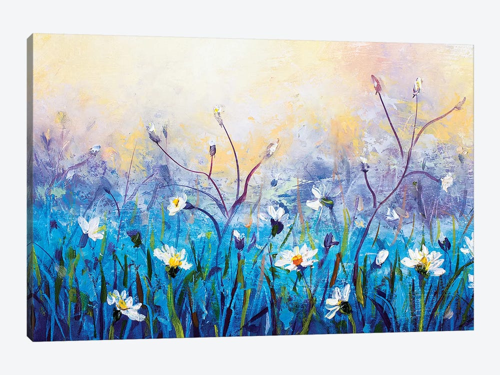 Wildflowers From Dream by Valery Rybakow 1-piece Canvas Art Print