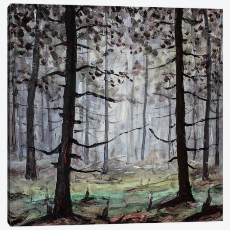 Dense Forest Canvas Print #VRY122} by Valery Rybakow Canvas Art Print