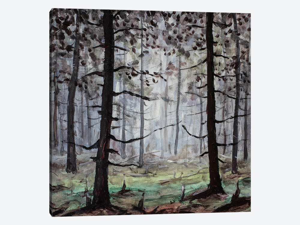 Dense Forest by Valery Rybakow 1-piece Canvas Art Print