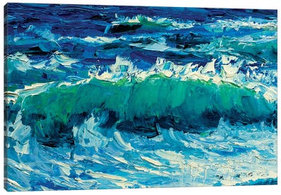 Big Wave Canvas Art Print - Valery Rybakow