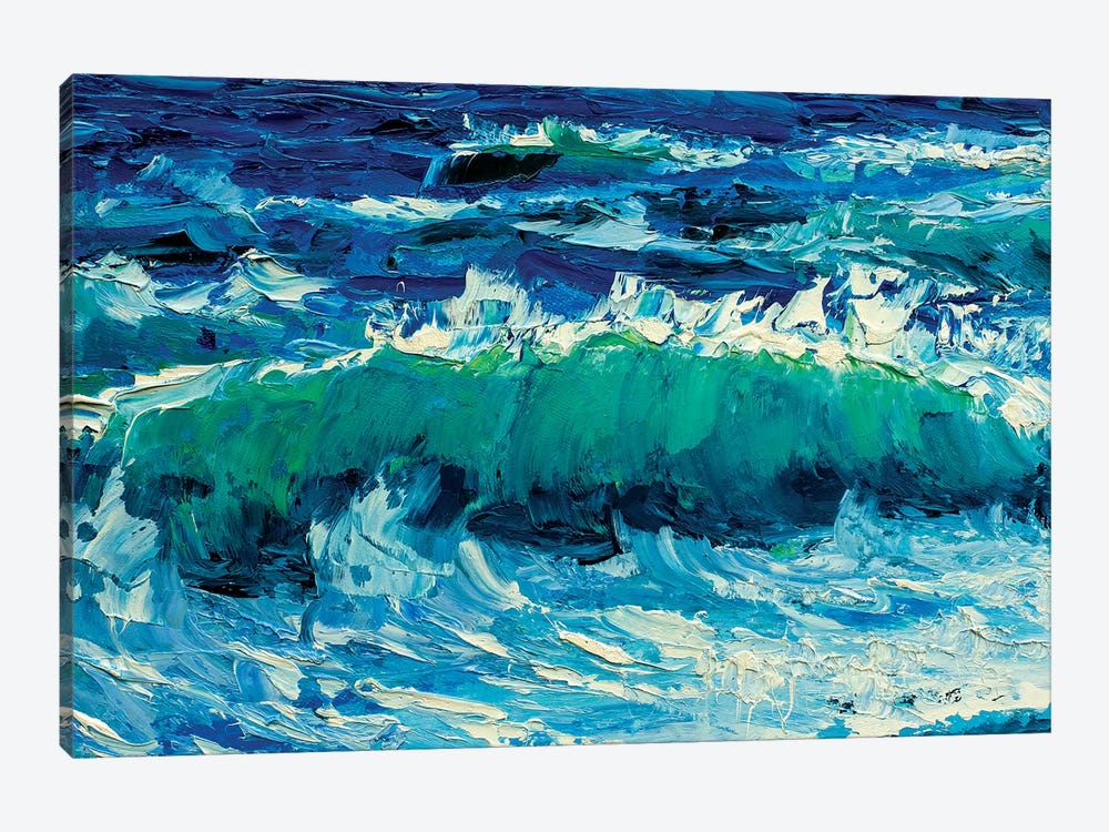 Big Wave by Valery Rybakow 1-piece Canvas Art Print