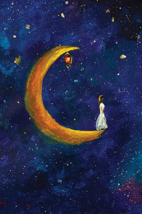 Waiting For The Prince by Valery Rybakow wall art