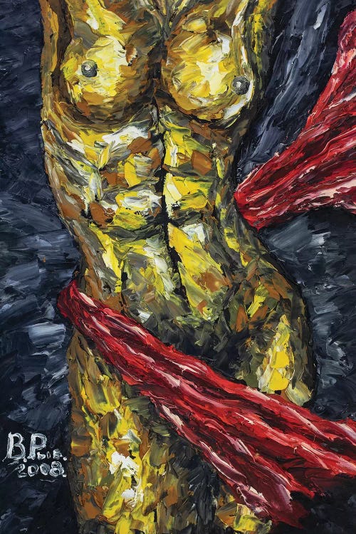 The Beauty Of The Female Body by Valery Rybakow wall art