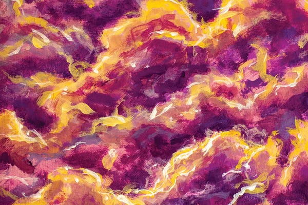 Abstract Clouds, Galaxies, Space, Expressionism Fire Flame