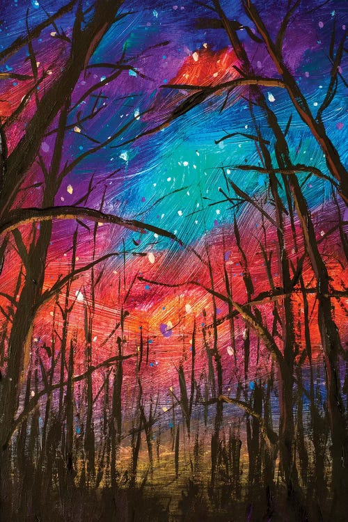 Night Landscape by Valery Rybakow wall art