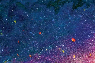 Sunset Over Lavender Field by Valery Rybakow canvas print