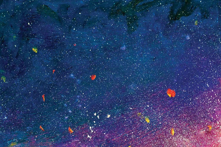 Sunset Over Lavender Field