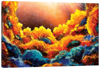 Cosmic Dream Canvas Art Print - Valery Rybakow