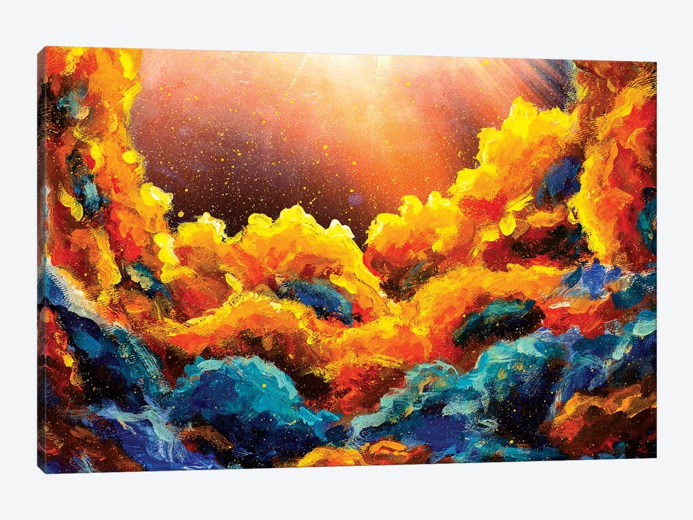 Cosmic Dream by Valery Rybakow 1-piece Canvas Print