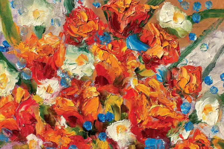Delicate Flowers by Valery Rybakow wall art