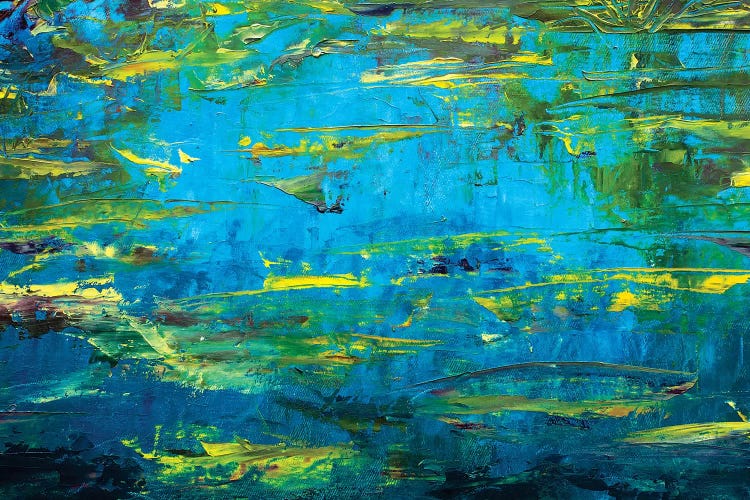Abstract Claude Monet Pond