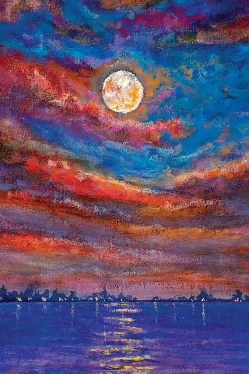 Beautiful Summer Sunset Over Sea by Valery Rybakow wall art