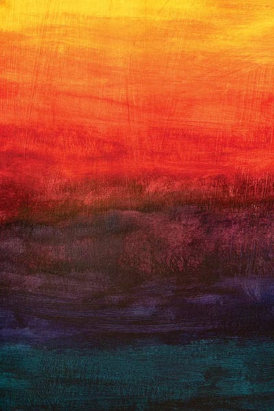 Gradient Dawn Sunset by Valery Rybakow canvas print