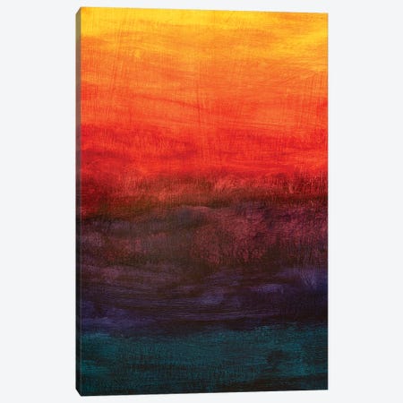 Gradient Dawn Sunset Canvas Print #VRY370} by Valery Rybakow Canvas Art
