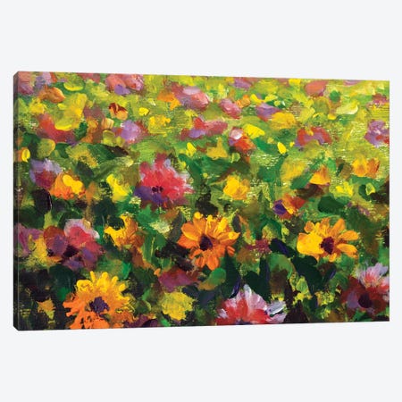 Flower Meadow Canvas Print #VRY383} by Valery Rybakow Canvas Print