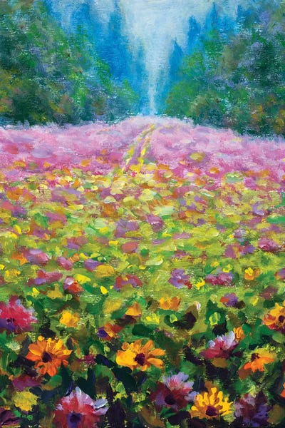 Artists Like Van Gogh: Wildflowers by Valery Rybakow