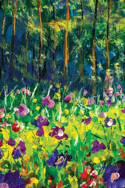 Summer Glade by Valery Rybakow canvas print