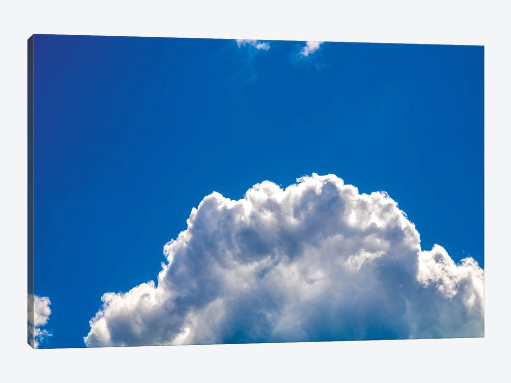 Close-up cumulus cloud with blue sky by Valery Rybakow 1-piece Art Print