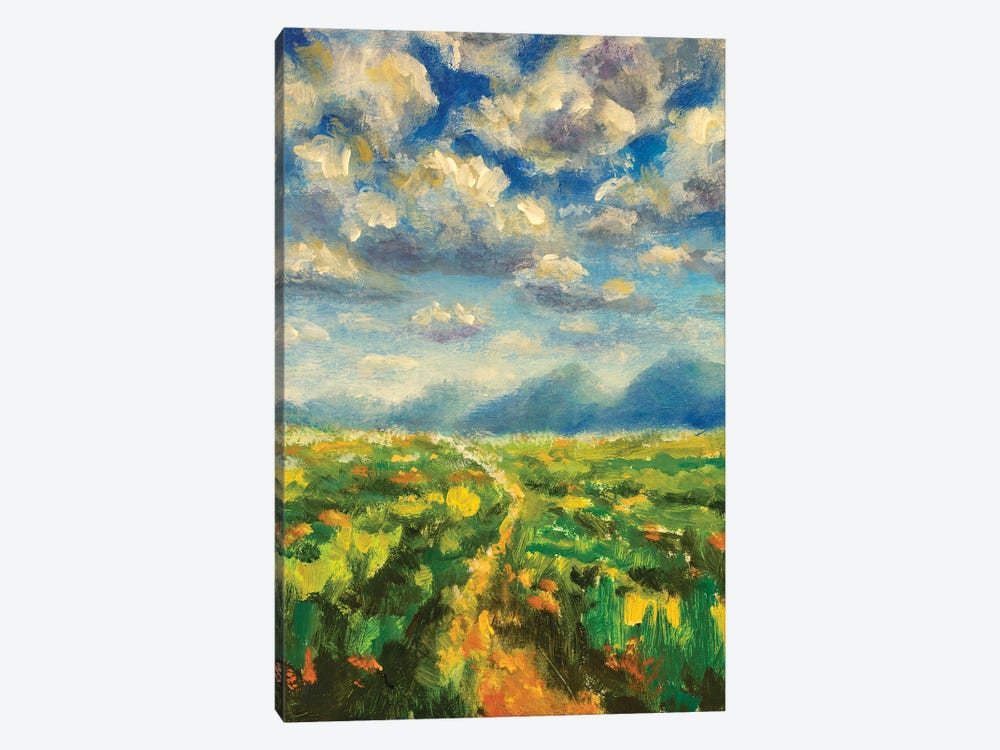 Sunny Day In The Mountains by Valery Rybakow 1-piece Canvas Print